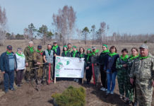 Акция «Сад памяти» прошла в Топчихинском районе