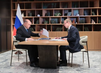 Мишустин обещал помочь губернатору Томенко решить проблему с водой