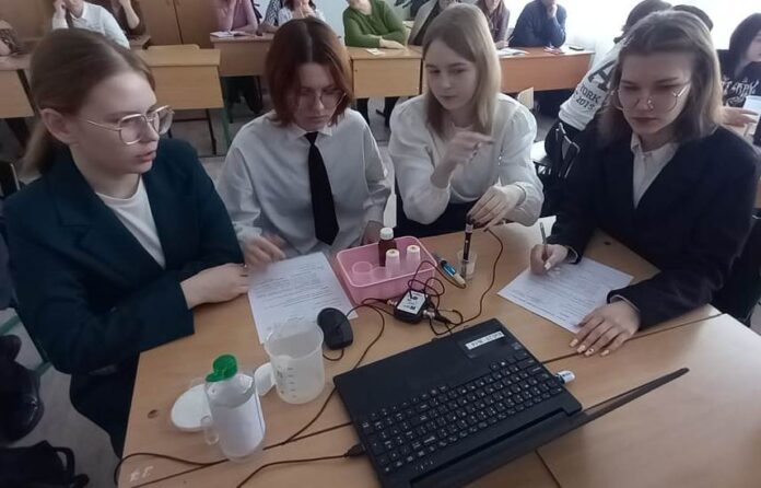 Фрагмент урока химии