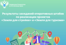 Результаты заседаний оперативных штабов по реализации проектов «Земля для стройки» и «Земля для туризма»