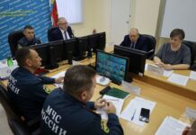 В Главном управлении МЧС России по Алтайскому краю подвели итоги работы ведомства за прошедший месяц и обсудили задачи на ноябрь