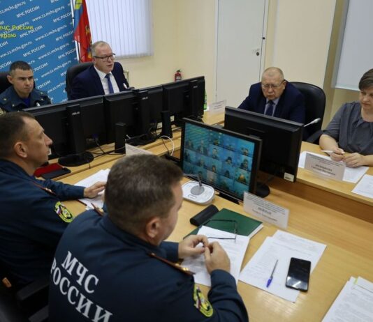 В Главном управлении МЧС России по Алтайскому краю подвели итоги работы ведомства за прошедший месяц и обсудили задачи на ноябрь